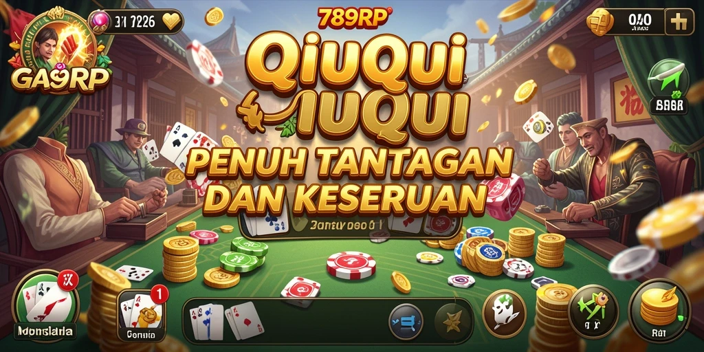 Screenshot gameplay QiuQiu di 789RP yang seru.