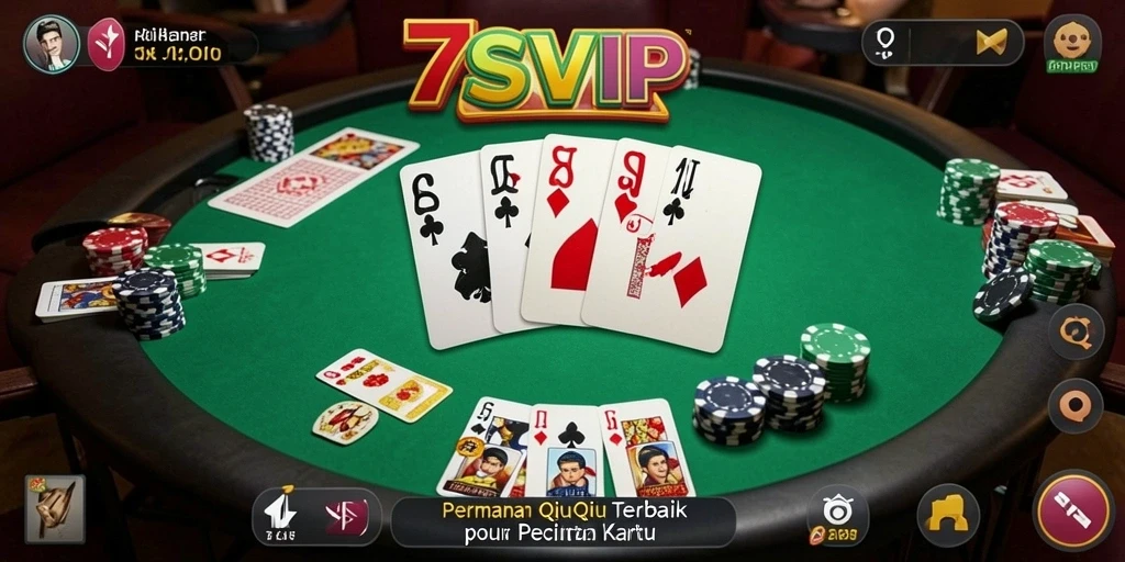 Tampilan grafis menarik dari gameplay QiuQiu 7SVIP.