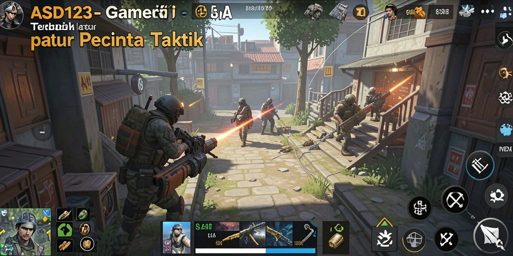 Screenshot utama gameplay ASD123 yang penuh strategi dan taktik.