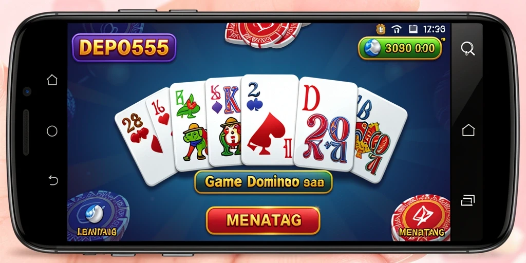 Tampilan gameplay seru DEPO555 yang penuh tantangan.