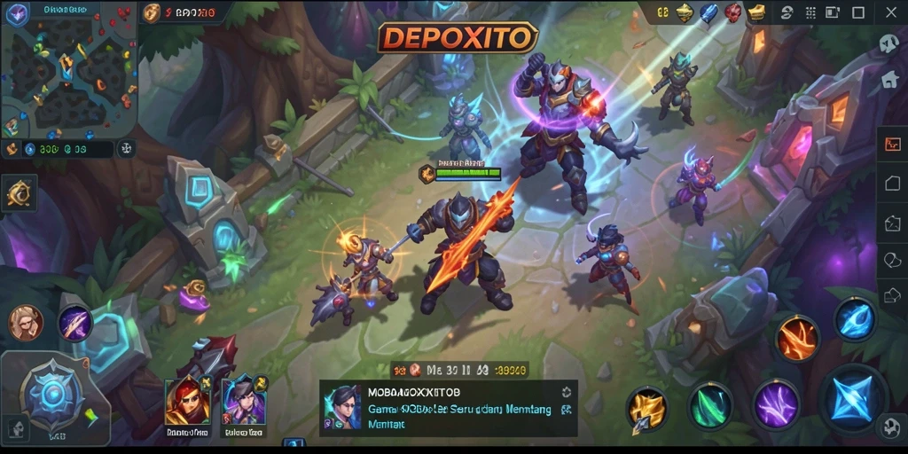 Tampilan menarik dari gameplay seru DEPOXITO.
