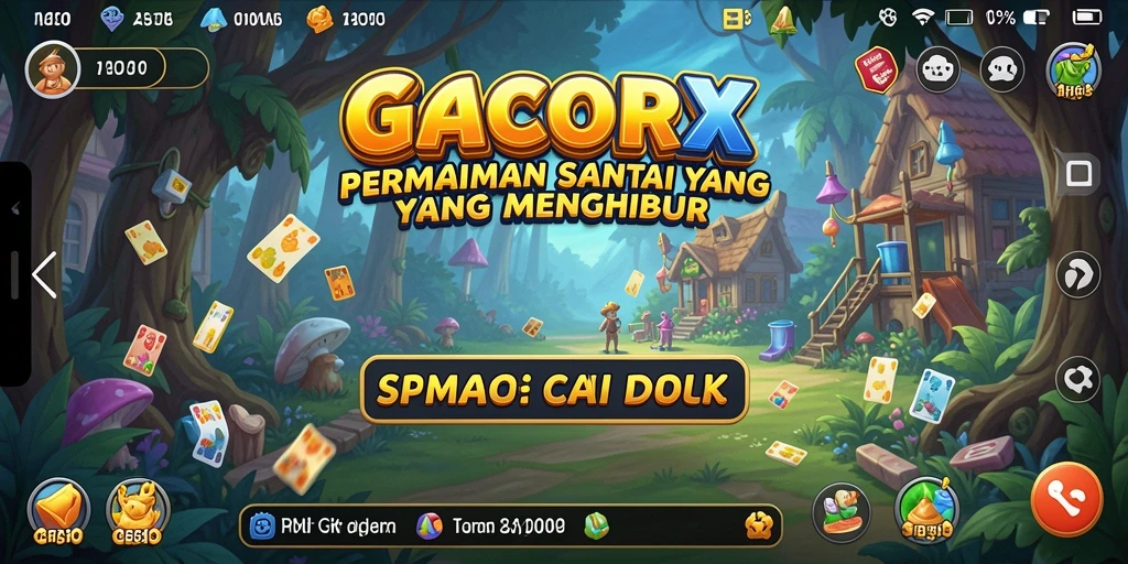 Tampilan menarik dari gameplay GACORX yang mengasyikkan.