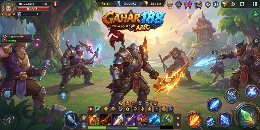 Tampilan gameplay mendalam GAHAR188 dalam dunia ARPG yang luas.