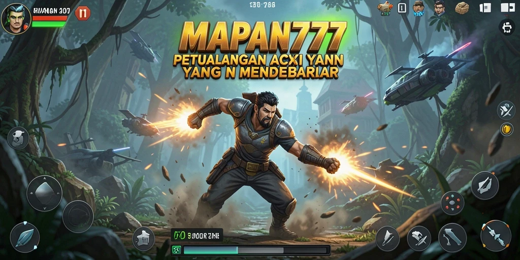 Tampilan gameplay MAPAN777 yang intens dan mendebarkan.