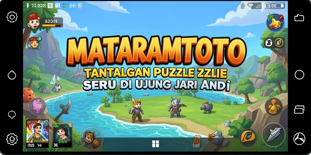 Tangkapan layar gameplay MATARAMTOTO dengan tantangan puzzle yang menantang.