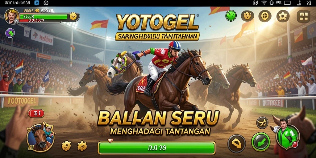 Gameplay balap seru dengan mobil kencang dan lintasan menarik.